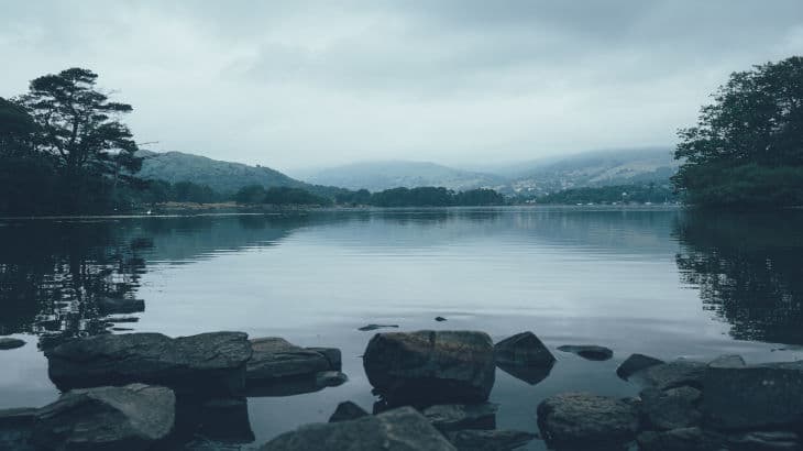 A boat trip on Lake Windermere in the English Lake District