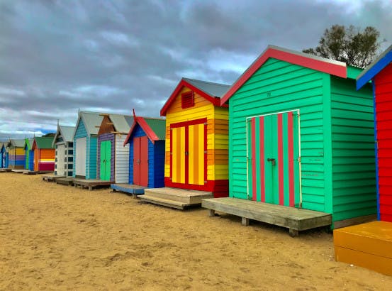 A Fun Stroll Along Melbourne’s Most Colourful Beach