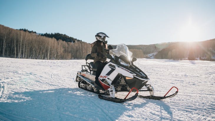 Finnish Wilderness Snowmobile Tour